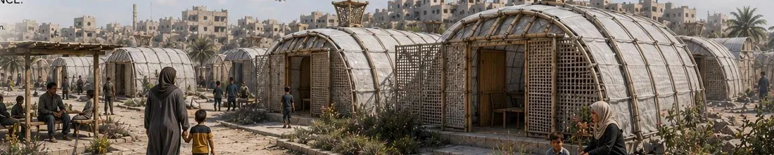 The Gaza Shelter Project: submitted concept visual by AURA-T009